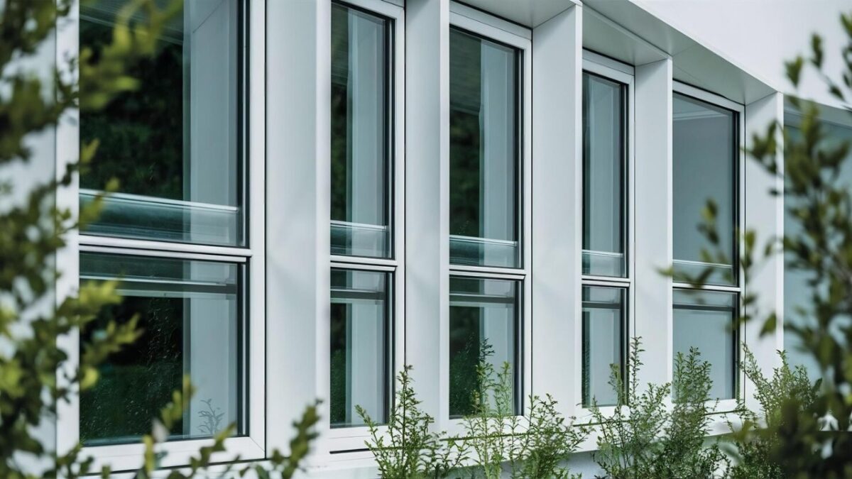 triple glazed windows